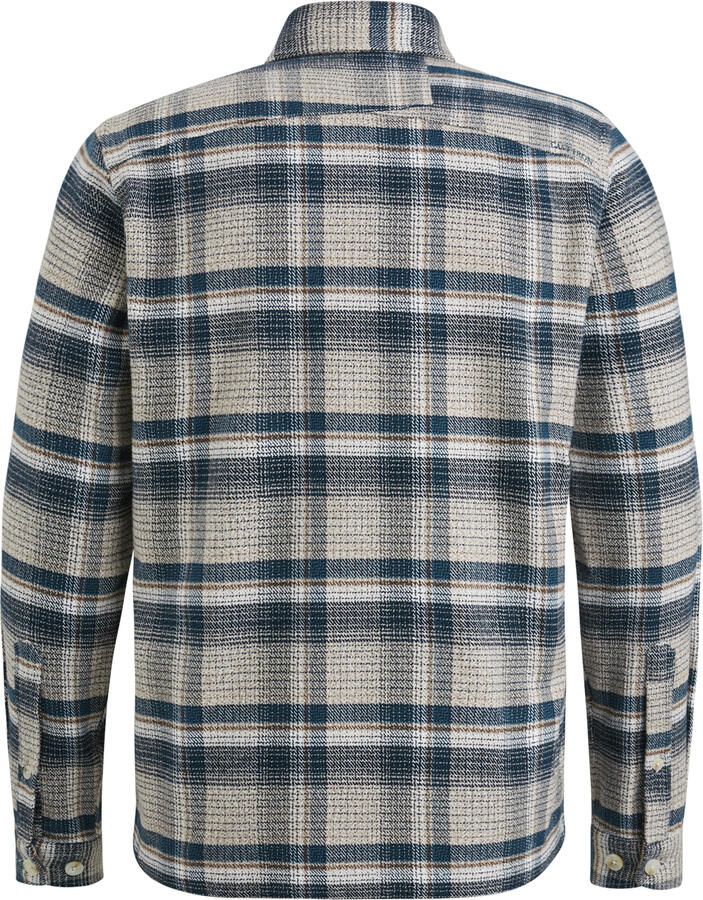 Cast Iron overshirt blauw