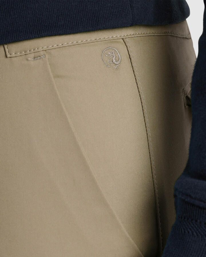 CAST IRON Heren Broeken Riser Chino Stretch Beige - Foto 8