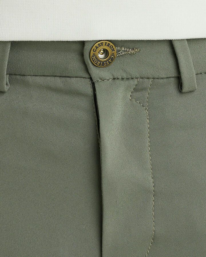CAST IRON Heren Broeken Riser Chino Stretch Groen - Foto 8