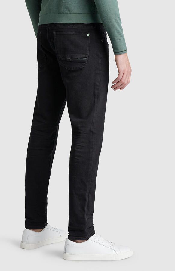 Cast Iron slim fit jeans Riser black denim