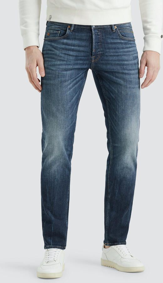Cast Iron Tapered Indigo Royal Blue Jeans Blue Heren - Foto 4