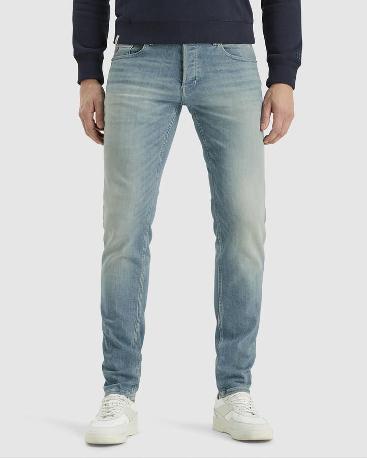 Cast Iron tapered fit jeans SHIFTBACK TAPERED FADED GREEN TONE blauw - Foto 2