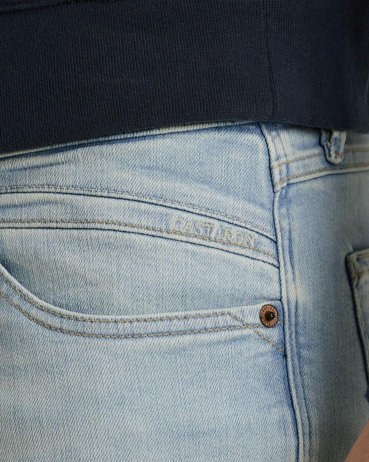 Cast Iron SHIFTBACK tapered jeans summer blue sky - Foto 5