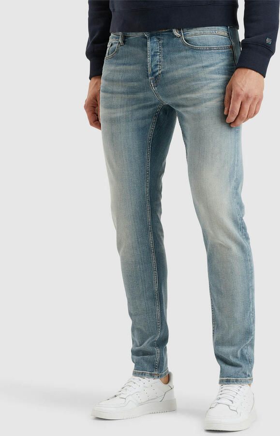 CAST IRON Heren Jeans Shiftback Tapered Desert Sand Finish Blauw - Foto 11