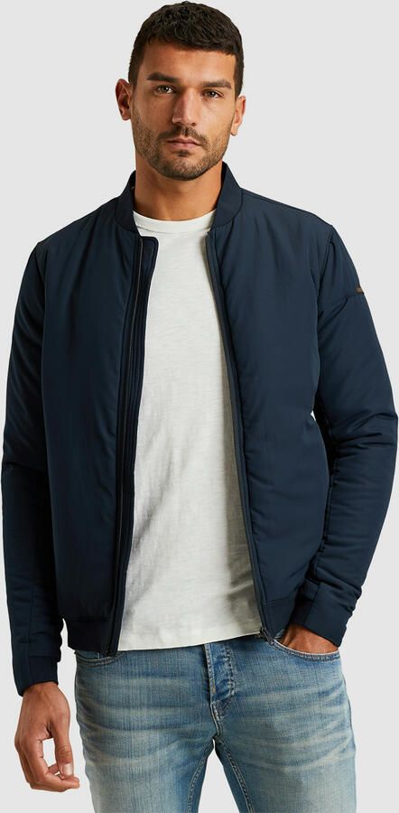 CAST IRON Heren Jassen Bomber Jacket Throttle Barker Blauw - Foto 7