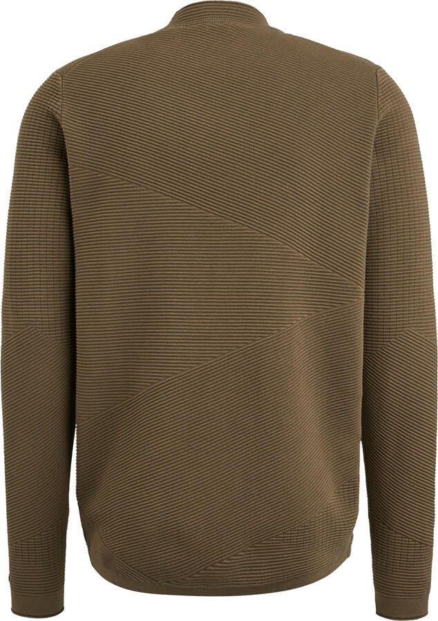 CAST IRON Heren Truien & Vesten Mock Neck Cotton Modal Mockneck Bruin - Foto 5