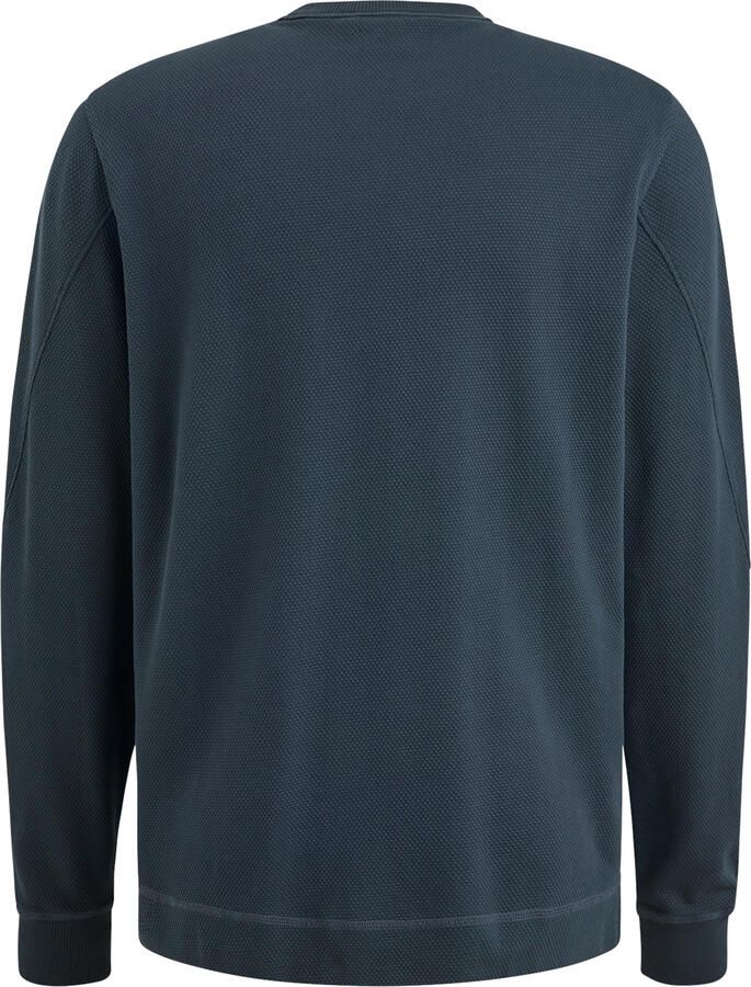 Cast Iron gebreide regular fit longsleeve navy
