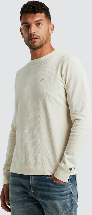 Cast Iron Lange mouw T-shirt in regular fit Beige Heren - Foto 4