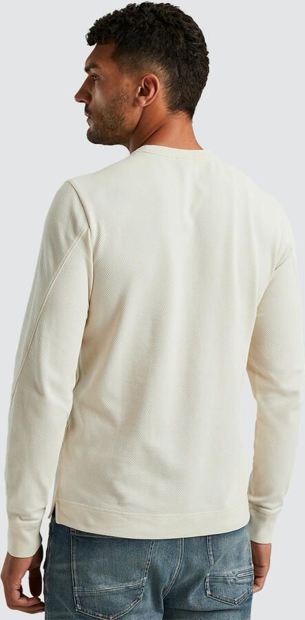 Cast Iron Lange mouw T-shirt in regular fit Beige Heren - Foto 2