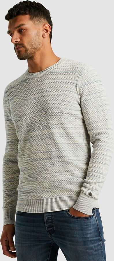 Cast Iron Crewneck Pullover Sweater Gray Heren - Foto 3