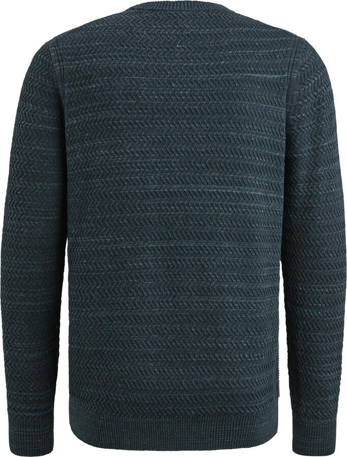 Cast Iron Crewneck Pullover Ckw2411353 Blue Heren