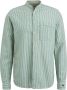 CAST IRON Heren Polo's & T-shirts Long Sleeve Shirt Co Li Dobby Stripe Mint - Thumbnail 2