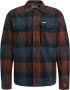 CAST IRON Heren Overshirts Long Sleeve Shirt Yd Check Regular Fit Bruin - Thumbnail 3
