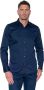 Cast Iron Overhemd korte mouw Blauw Heren - Thumbnail 3