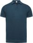 CAST IRON Heren Polo's & T-shirts Short Sleeve Polo Cotton Modal Donkerblauw - Thumbnail 2