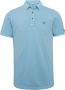 CAST IRON Heren Polo's & T-shirts Short Sleeve Polo Cotton Gd Pique Lichtblauw - Thumbnail 2