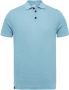 CAST IRON Heren Polo's & T-shirts Short Sleeve Polo Cotton Modal Lichtblauw - Thumbnail 2