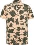 Cast Iron regular fit polo met all over print bleached apricot - Thumbnail 2