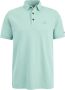 CAST IRON Heren Polo's & T-shirts Short Sleeve Polo Cotton Popcorn Blauw - Thumbnail 3