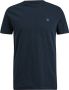 CAST IRON Heren Polo's & T-shirts Short Sleeve R-neck Organic Cotton Slub Essential Donkergrijs - Thumbnail 3