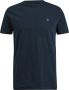 CAST IRON Heren Polo's & T-shirts Short Sleeve R-neck Organic Cotton Slub Essential Donkergrijs - Thumbnail 3