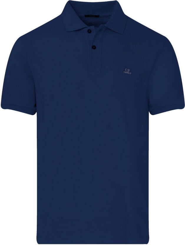 C.P. Company Total Eclipse Polo Shirt Blauw Heren