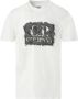 C.P. Company Klassieke Stijl Jersey Label T-Shirt White Heren - Thumbnail 2