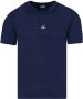 C.P. Company Veelzijdig Heren T-shirt met Unieke Verftechniek Blauw Heren - Thumbnail 1