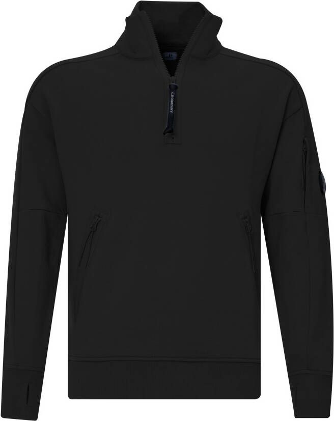 C.P. Company Trainingsshirt Warme en Stijlvolle Sweatshirt voor Heren Black Heren