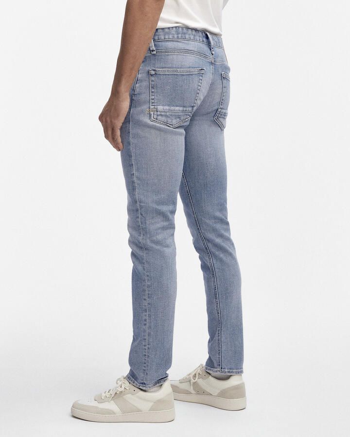 Denham Blauwe Slim Fit Jeans met Authentieke Uitstraling Blue Heren - Foto 11