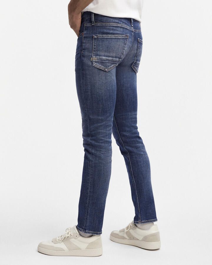 Denham Blauwe Slim Fit Jeans met Authentieke Uitstraling Blue Heren - Foto 6