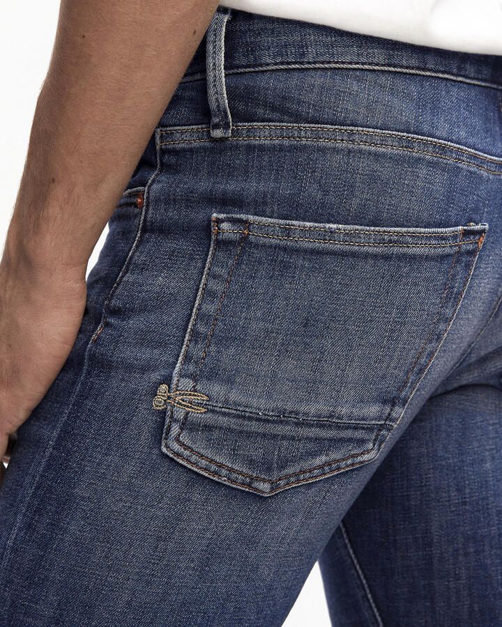 Denham Blauwe Slim Fit Jeans met Authentieke Uitstraling Blue Heren - Foto 8