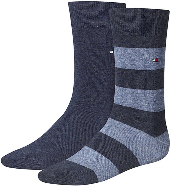 Tommy Hilfiger sokken set van 2 blauw