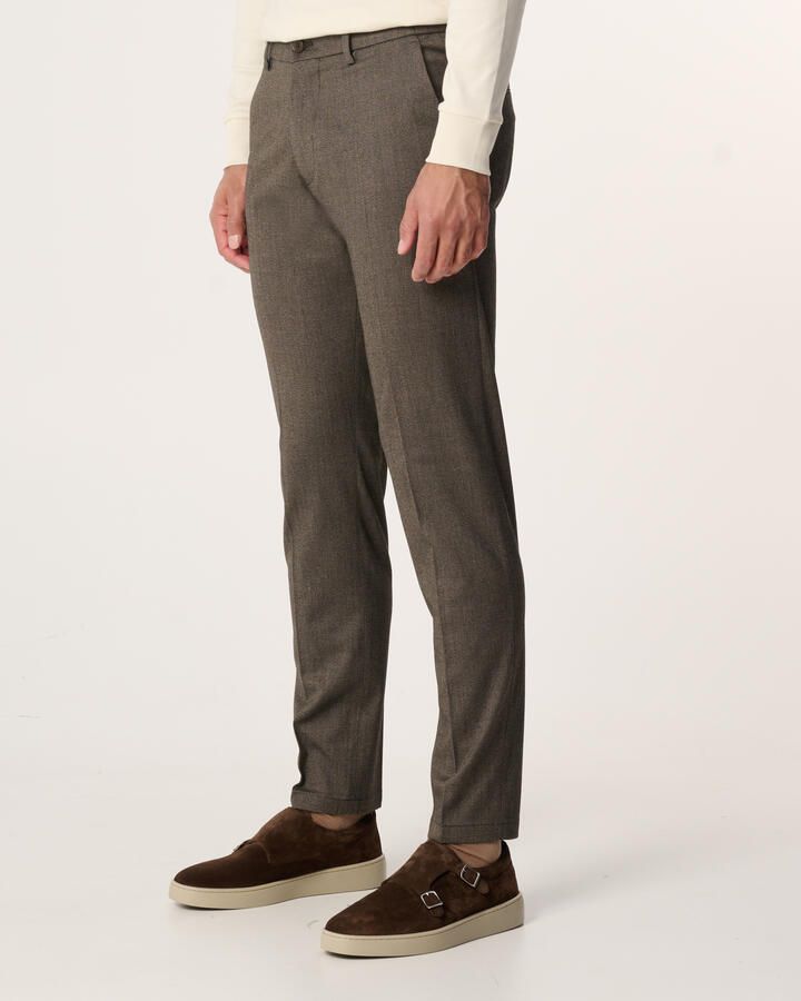 Drykorn Slim fit pantalon met steekzakken model 'Ajend' - Foto 2