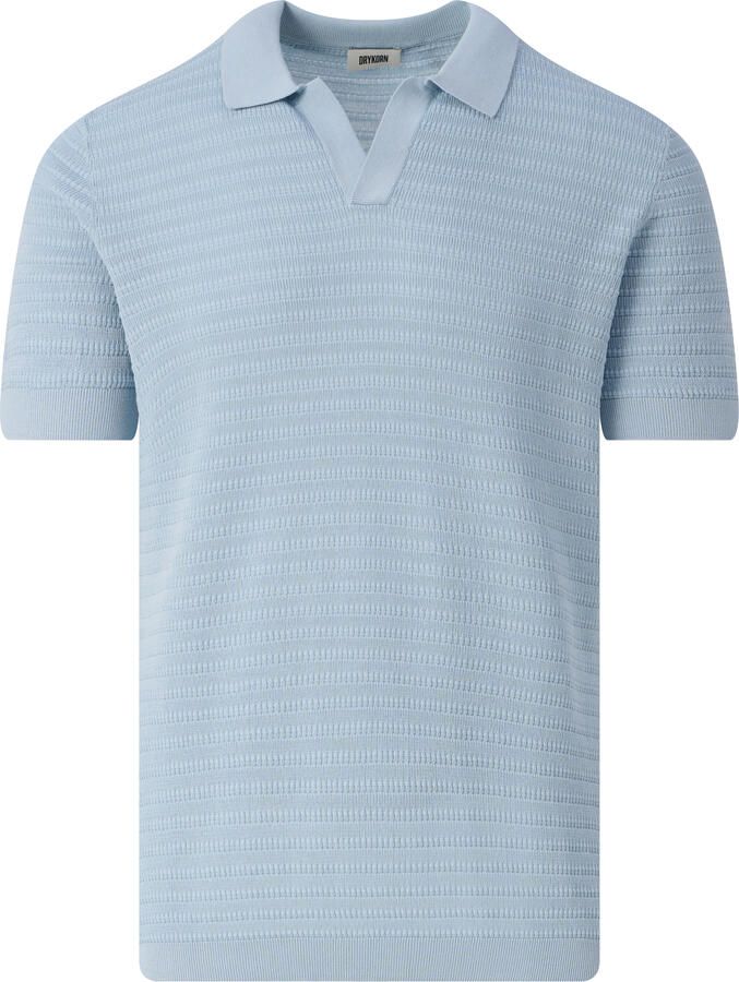 Drykorn Regular fit poloshirt met V-hals model 'BRAIAN' - Foto 2