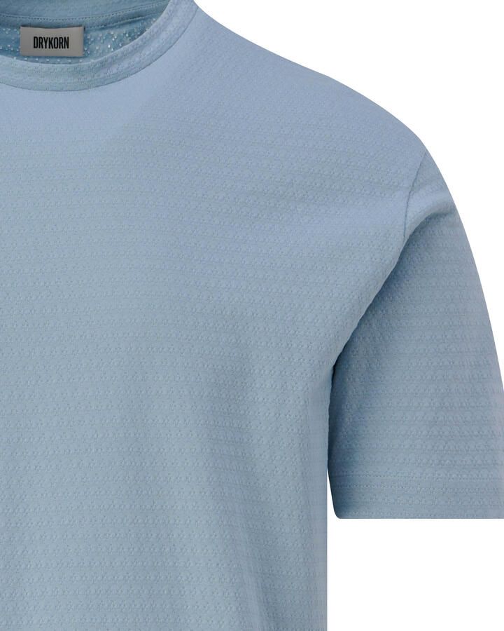 Drykorn T-shirt met structuurmotief model 'GILBERD'