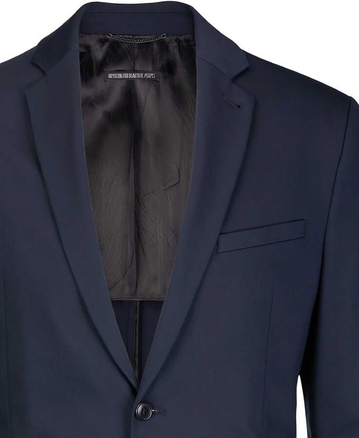 Drykorn Verhoog je stijl met de Hurley Blazer Blue Heren - Foto 4