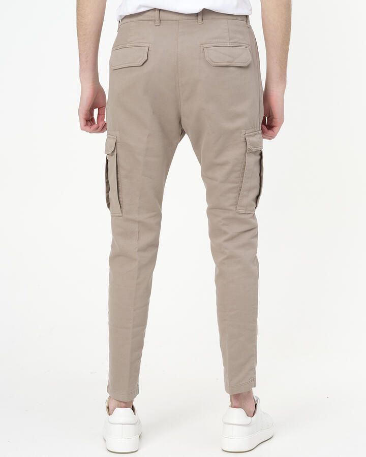Drykorn Slim-Fit Cargo Broek Lago 10 Beige Heren - Foto 3