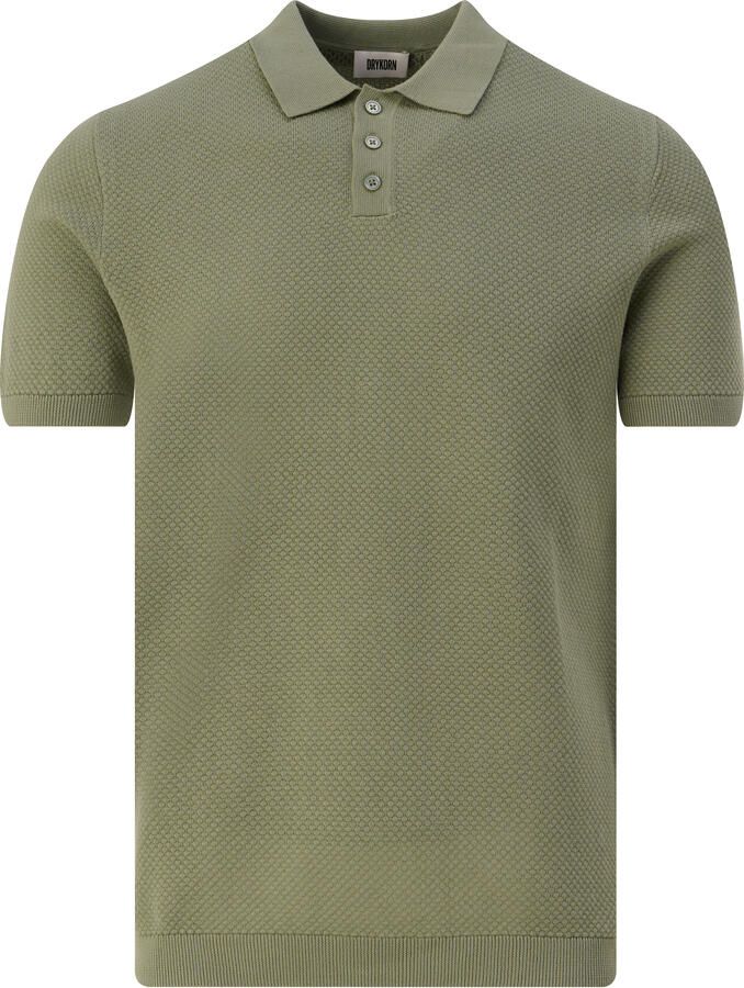 Drykorn Slim fit poloshirt met structuurmotief model 'TRITON' - Foto 2