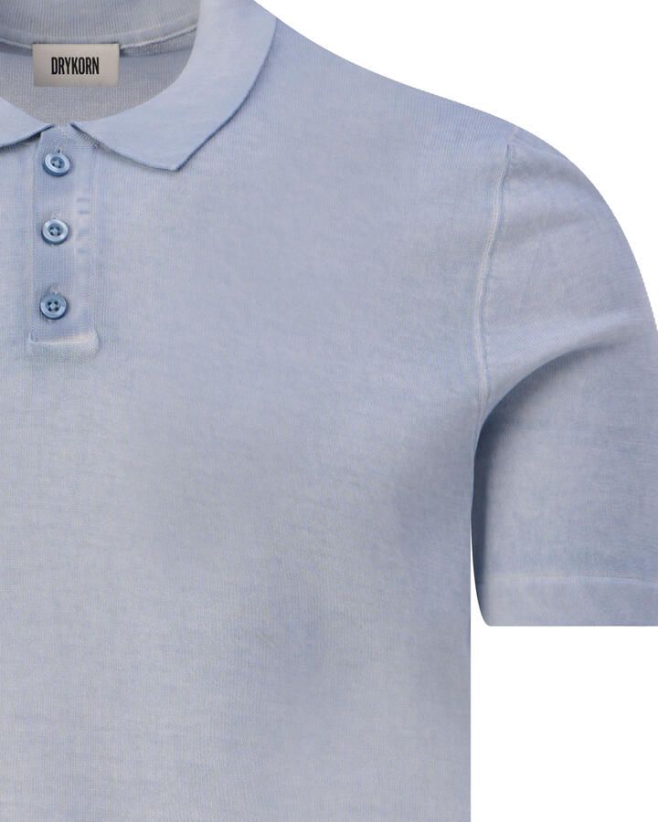 Drykorn Slim fit poloshirt met ribboorden model 'TRITON'