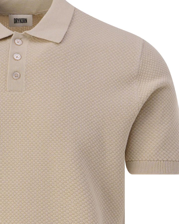 Drykorn Slim fit poloshirt met structuurmotief model 'TRITON'