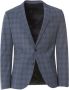 Drykorn Smal Fit Jas 146320 Irving_Sk 10 Blauw Heren - Thumbnail 1