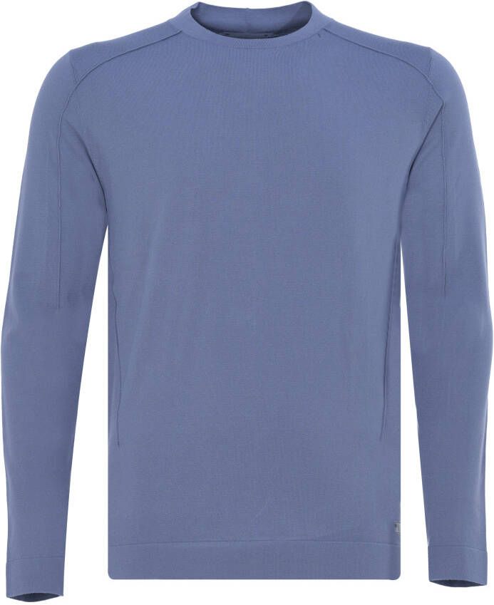 Drykorn Longsleeve met logopatch model 'MAURICE'