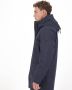 Airforce Snow winterjas donkerblauw effen rits slim fit - Thumbnail 4