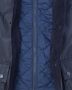 Barbour winterjas donkerblauw effen rits + knoop normale fit katoen - Thumbnail 3