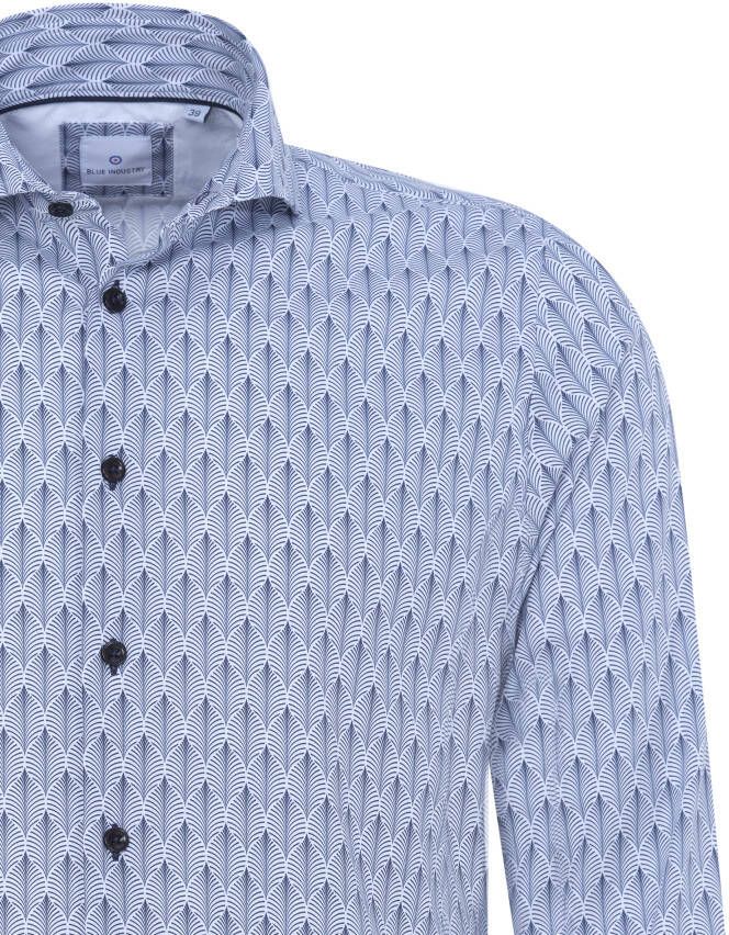 blue industry Casual Heren Overhemd LM