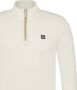 Blue Industry Cashmere Blend Half Zip Sweater White Heren - Thumbnail 2