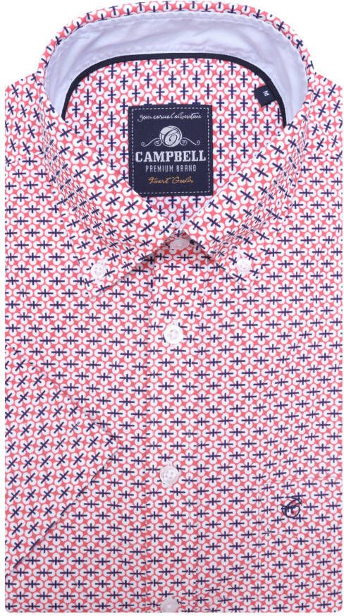 campbell Classic Casual Heren Overhemd KM