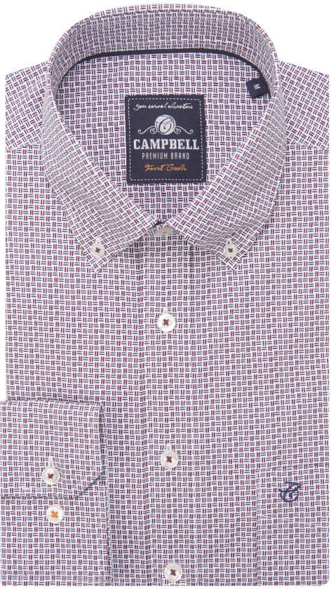 campbell Classic Casual Heren Overhemd LM