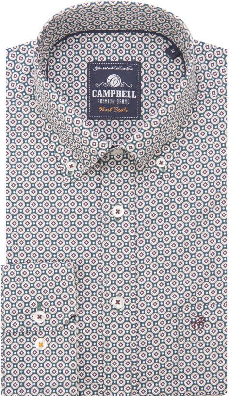 campbell Classic Casual Heren Overhemd LM